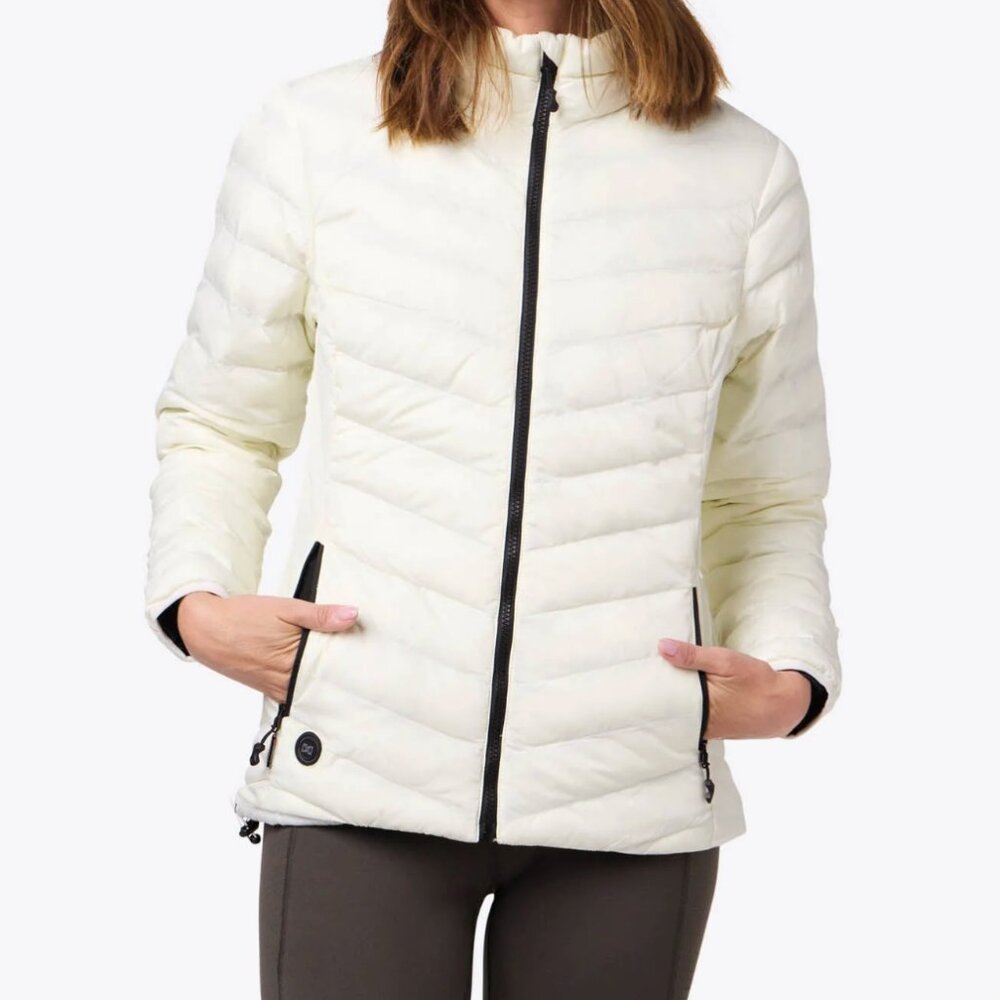 NIB NWT Fieldsheer Backcountry Xtera Heated Jacket Women’s, Medium, Cream